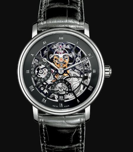 Review Blancpain Métiers d'Art Watches for sale Blancpain Tourbillon Squelette 8 Jours Replica Watch Cheap Price 6025AS 3430 55A - Click Image to Close